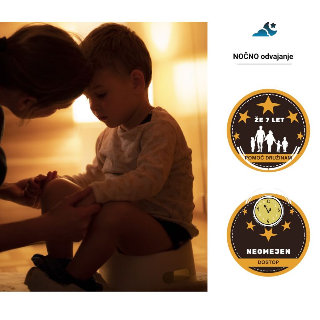 nočno odvajanje malčka od plenic